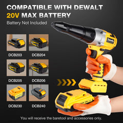 Decwls ergonomic handle detail showing comfortable grip for long jobs