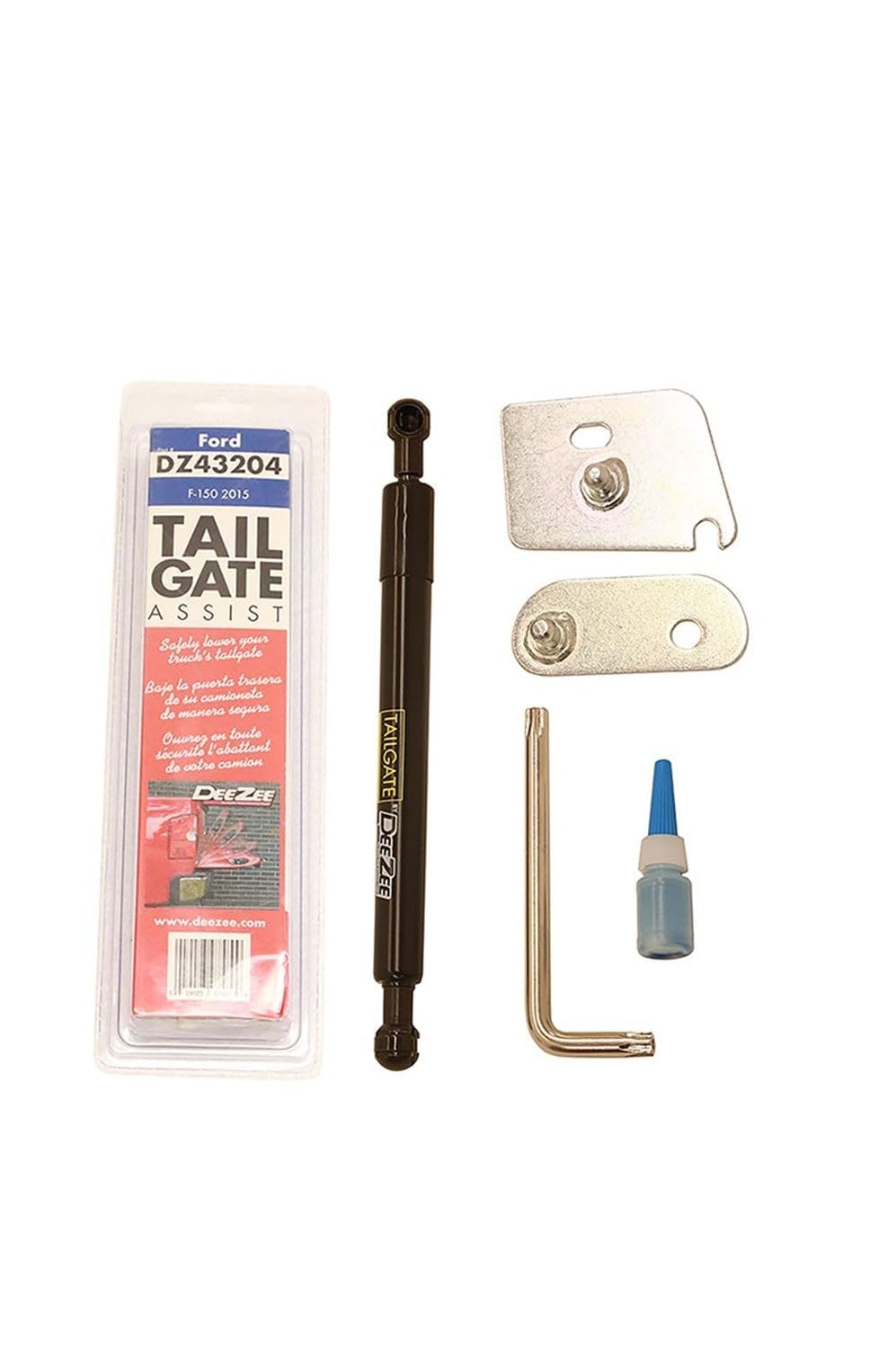DEE ZEE DZ43205 installed on Ford Super Duty tailgate showing clean fit and quieter operation