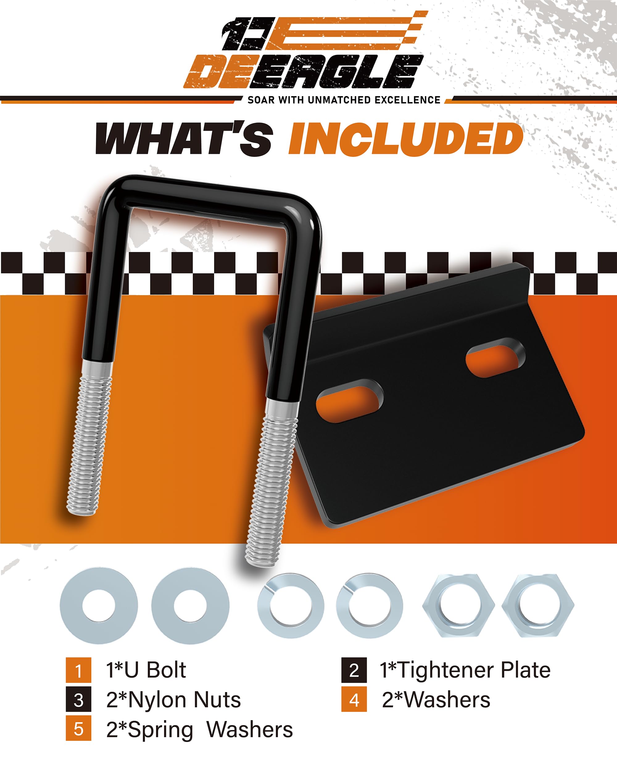 DEEAGLE underside install for low-clearance receivers preventing scraping