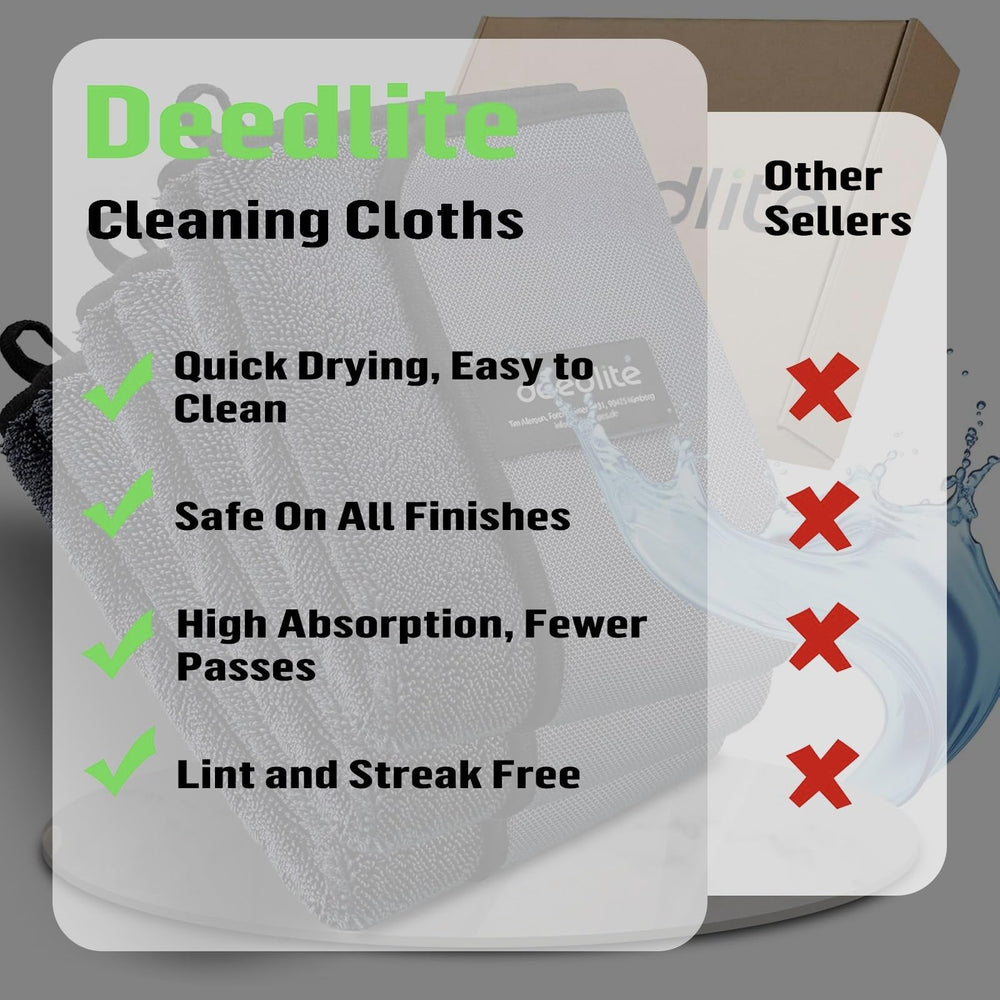 Deedlite towel hang hook detail for easy air-drying storage