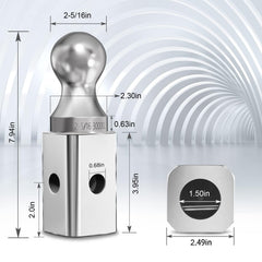 DEEKOOL GNXA2000 chrome finish close-up showing corrosion resistance