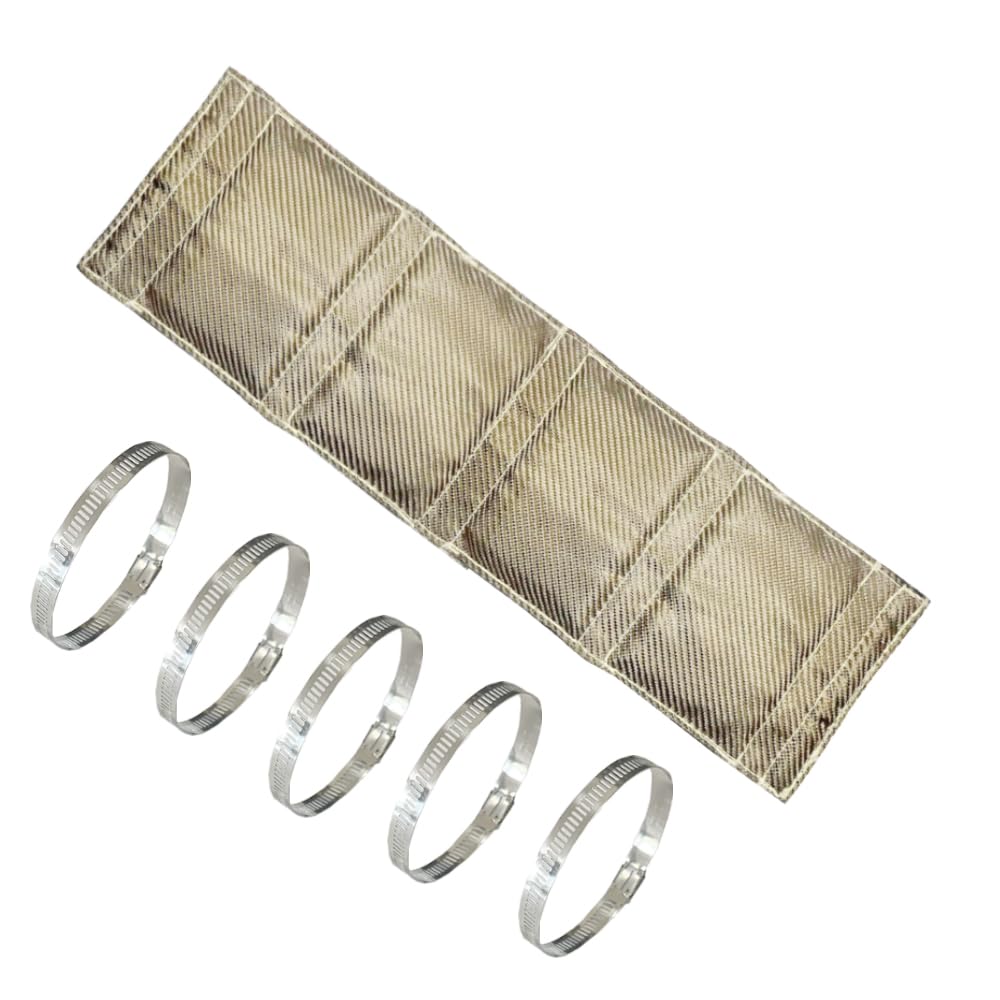 DEGEOBERLIN front packaging showing titanium heat shield and clamps for fit clarity