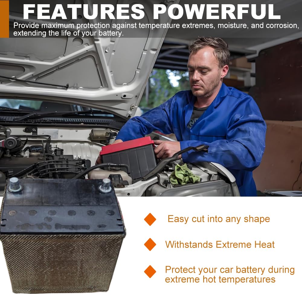 DEGEOBERLIN wrapped around exhaust pipe reducing radiant heat transfer