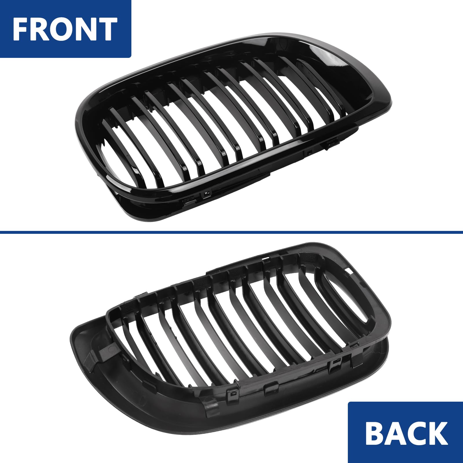 DEKEWEI grille held in hand showing correct scale and easy fitment