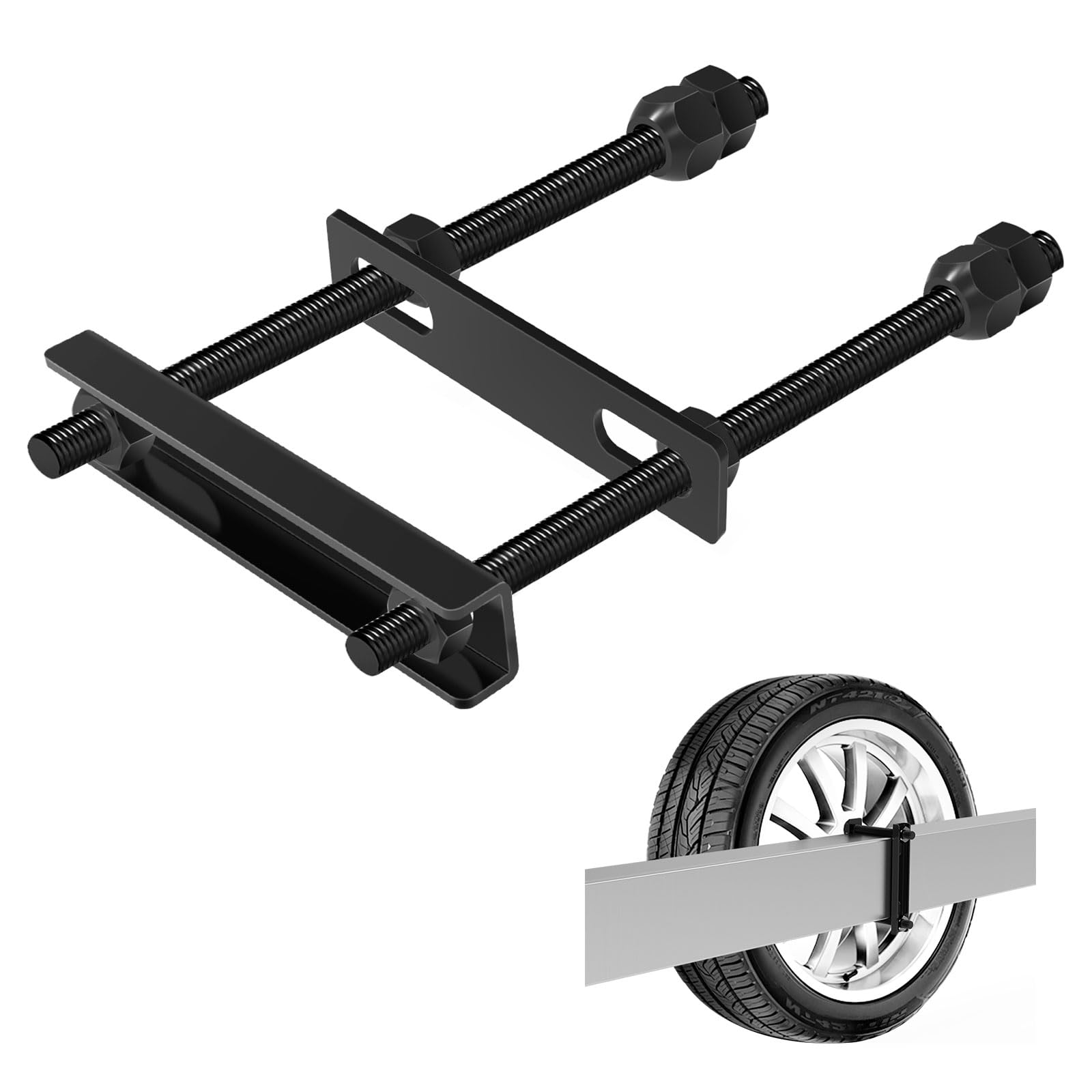 Delmoar front view bracket showing sturdy frame and secure fit benefit