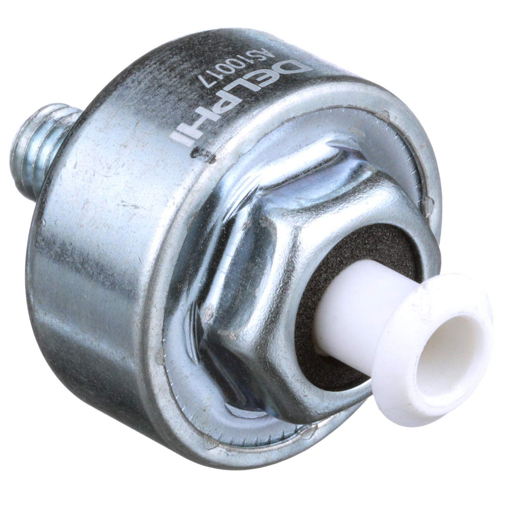 Delphi AS10017 front view showing sensor body and mounting hole for reliable fit
