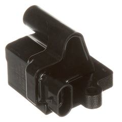 Delphi front view of GN10298 ignition coil showing durable housing and fitment benefit