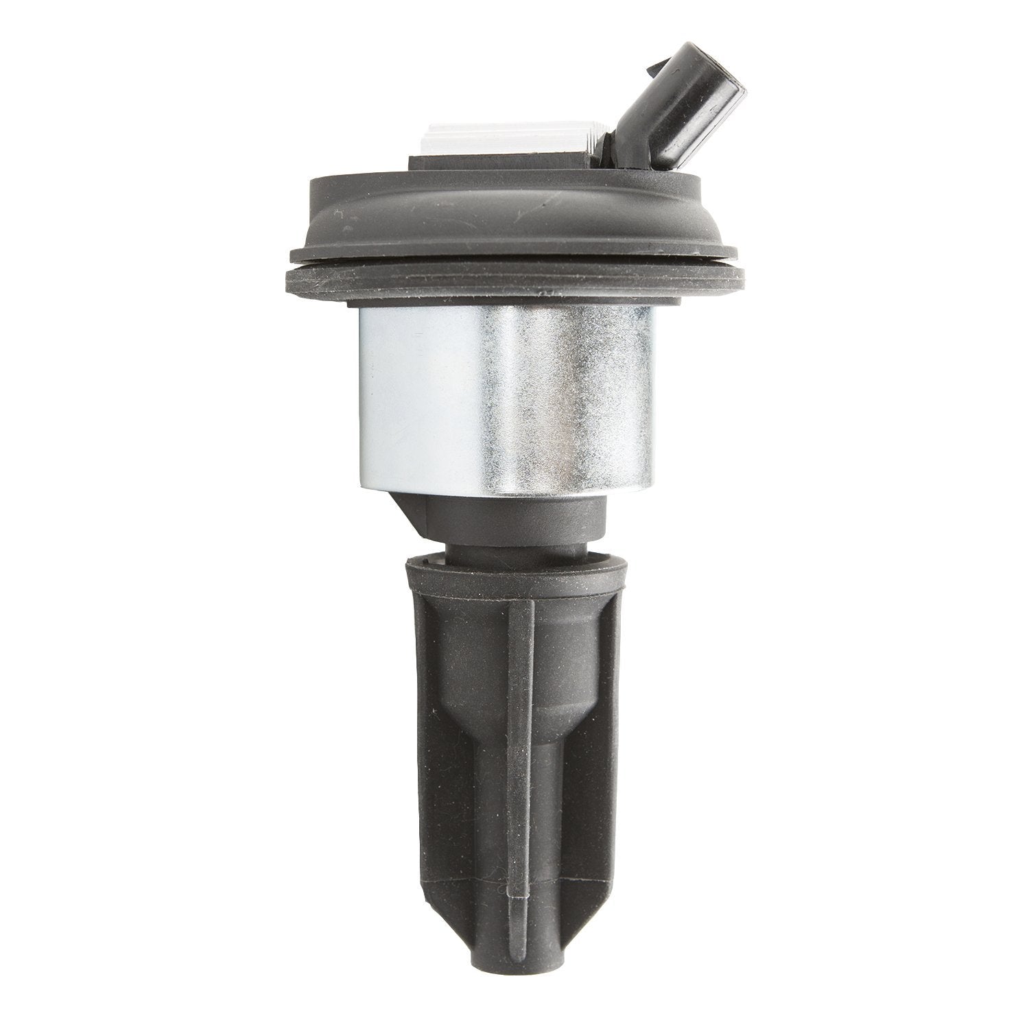 Delphi ignition coil staged in workshop setting illustrating professional-quality replacement