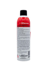Denco DISTRIBUTING spraying on brake rotor showing quick contaminant removal