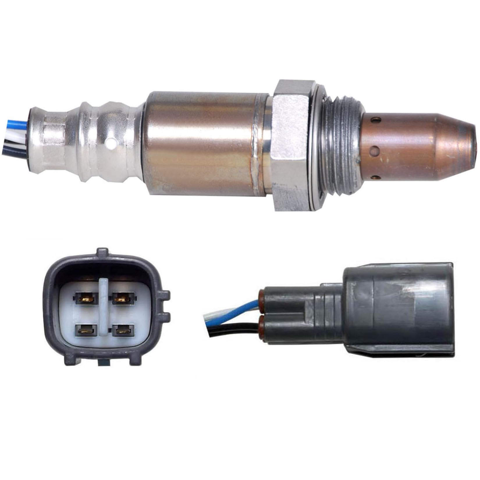 Denso packaged unit with dimensions visible to confirm compact shipment and weight