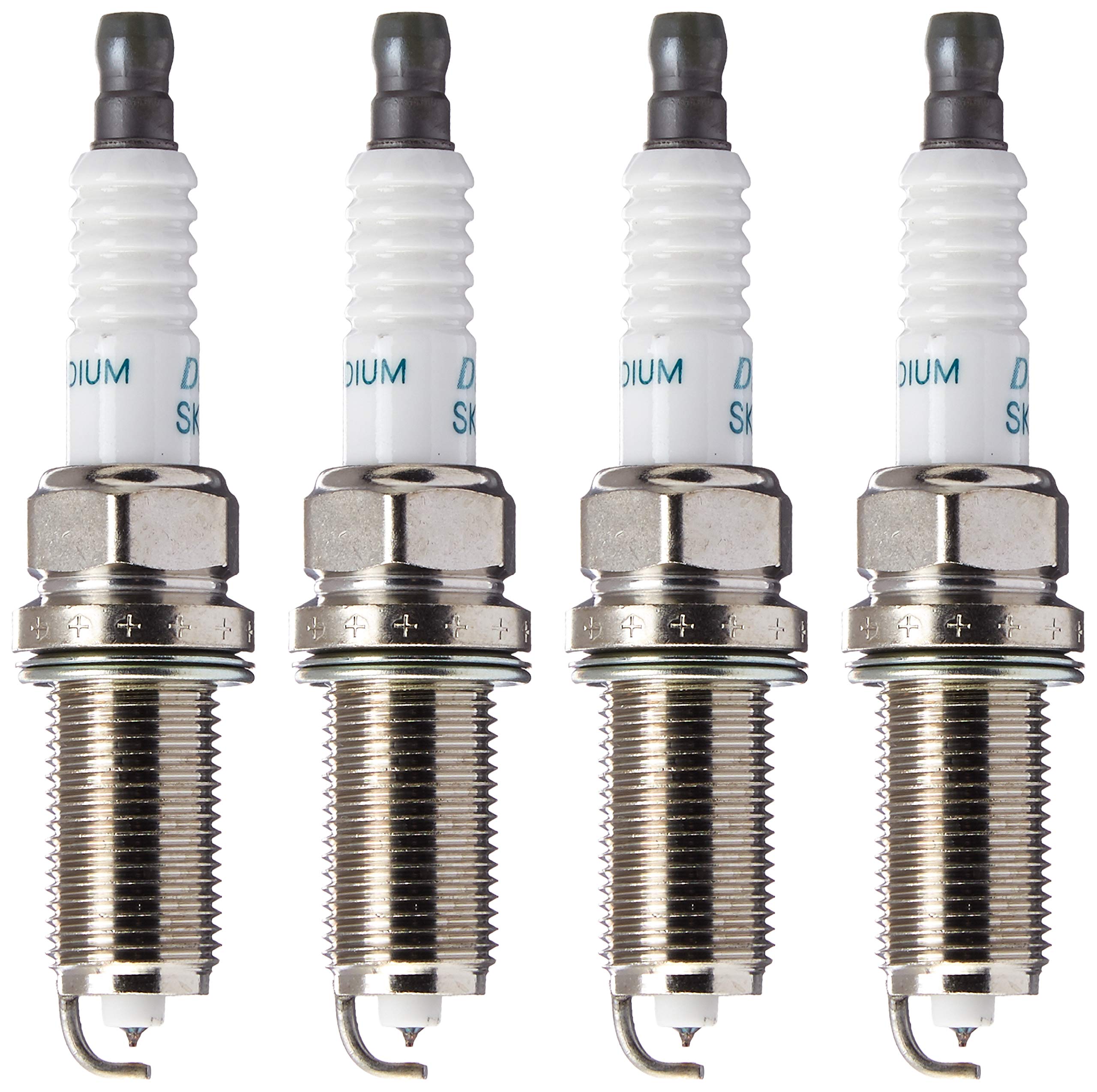 Denso 3417 front packaging showing four genuine iridium plugs and clear labeling