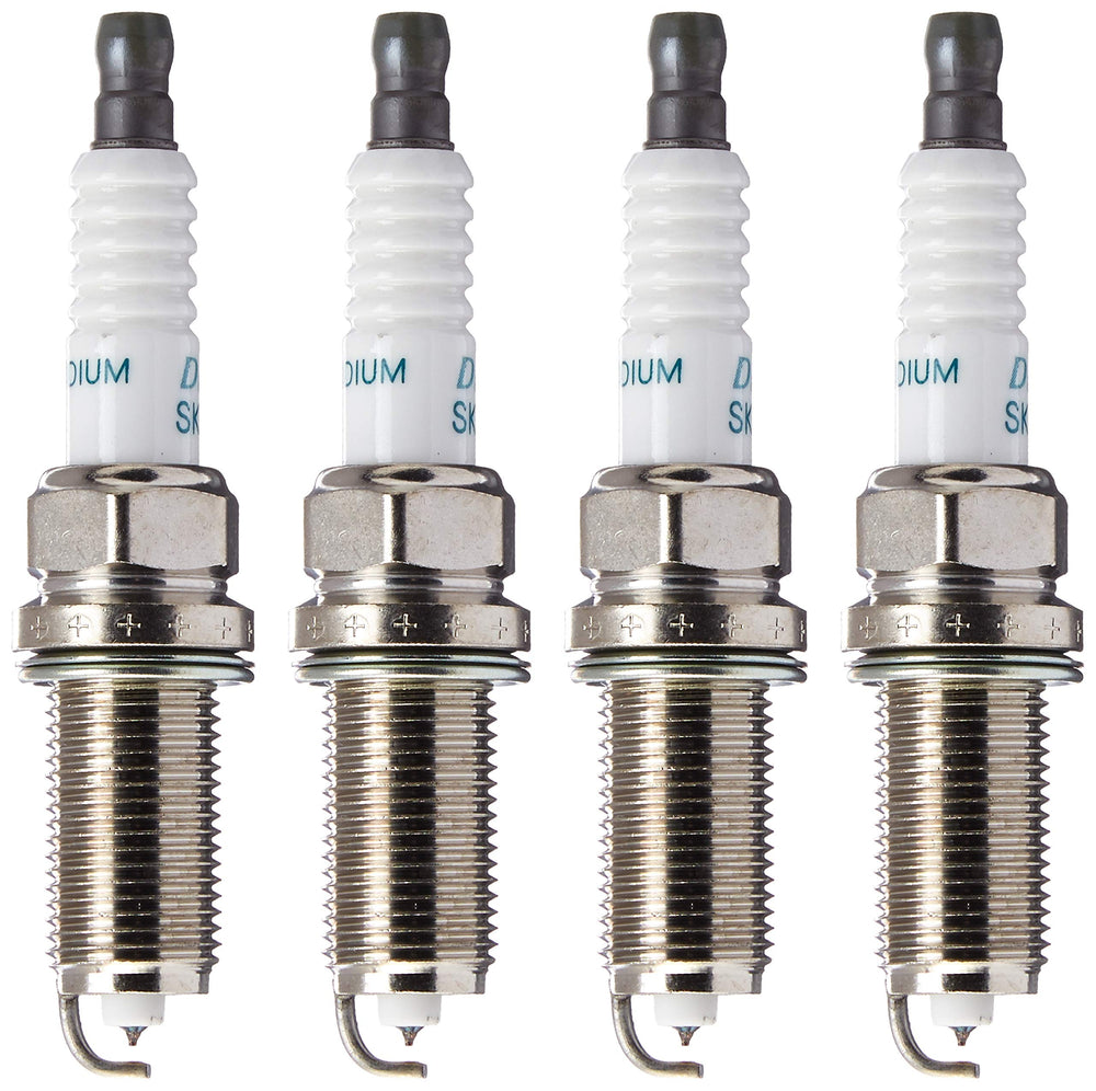 Denso 3417 front packaging showing four genuine iridium plugs and clear labeling