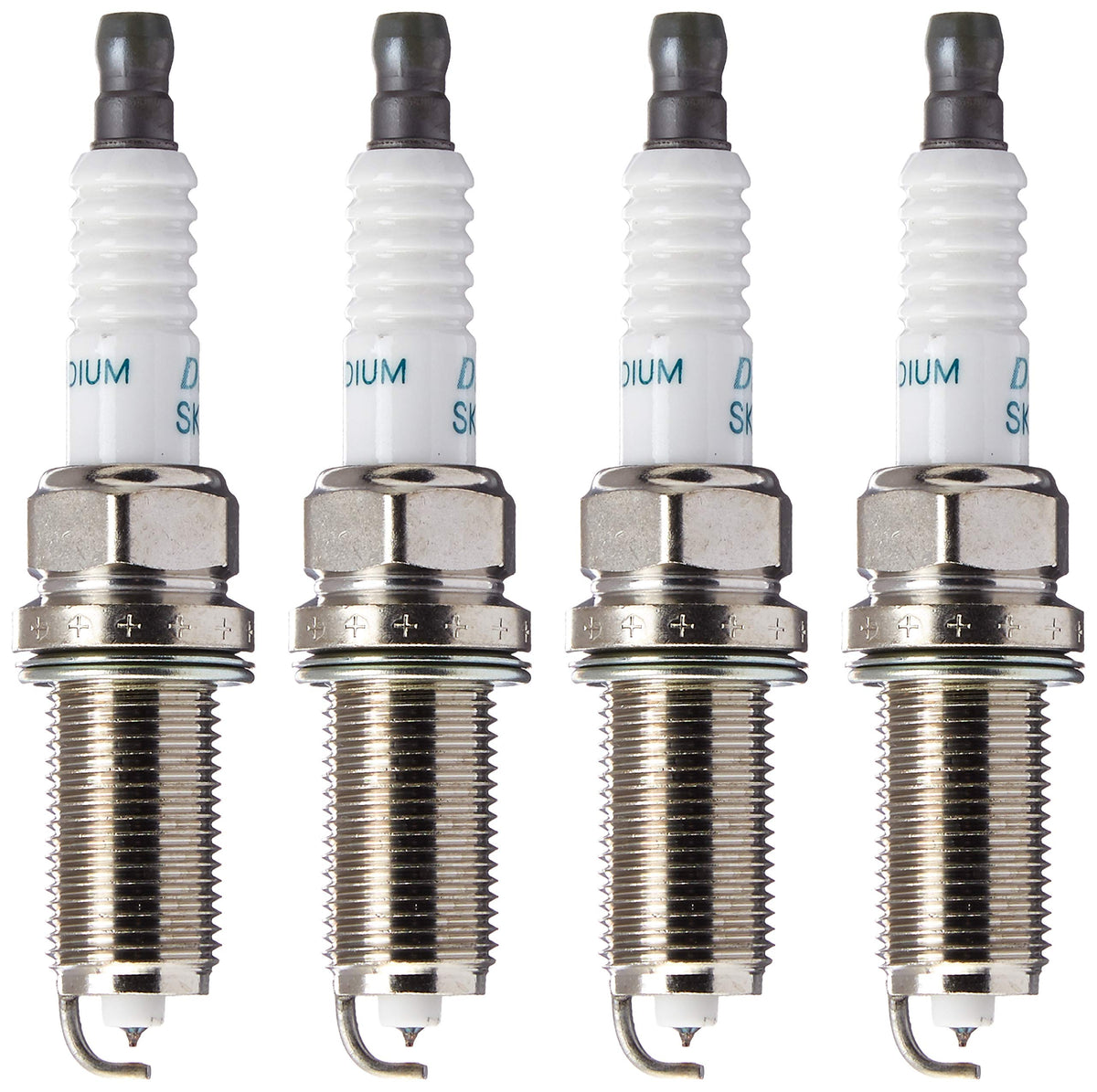 Denso 3417 front packaging showing four genuine iridium plugs and clear labeling