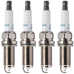 Denso 3417 front packaging showing four genuine iridium plugs and clear labeling