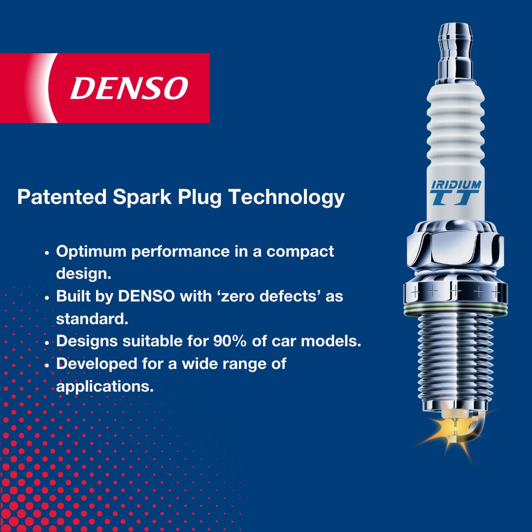 Denso IKH16TT in hand for scale to show compact design and quality feel