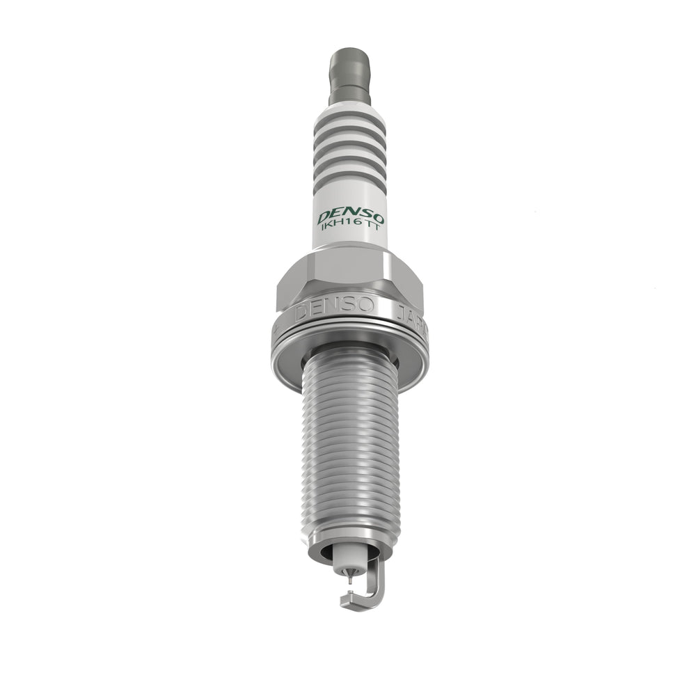 Denso IKH16TT threaded section showing machine-rolled threads for smooth installation