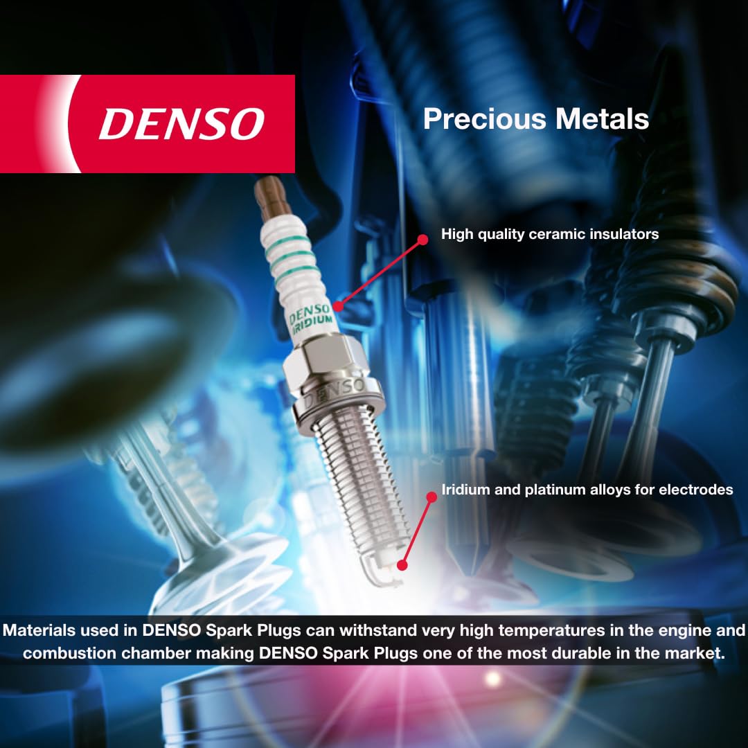 Denso IKH16TT laser-welded joint close-up demonstrating durable electrode bond