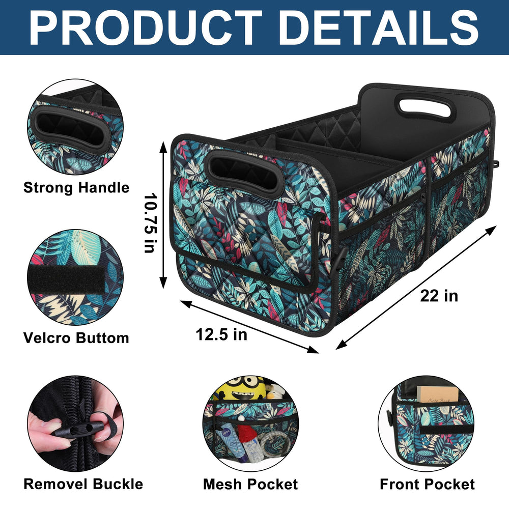 Deosk six large pockets visible for quick-access organization