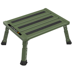 DEPSUNNY front view of army green step showing wide platform and stable stance