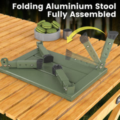 DEPSUNNY leg detail with welded joint illustrating durable aluminum build