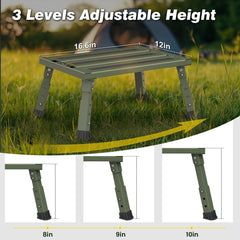 DEPSUNNY close-up of textured platform delivering extra grip for safety