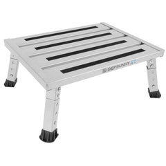 DEPSUNNY front view showing stable silver platform and easy access benefit