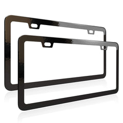 Deselen matte black frame front view showing sleek styling and modern look