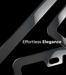 Deselen side profile low-profile design demonstrating slim fit and unobstructed plate visibility