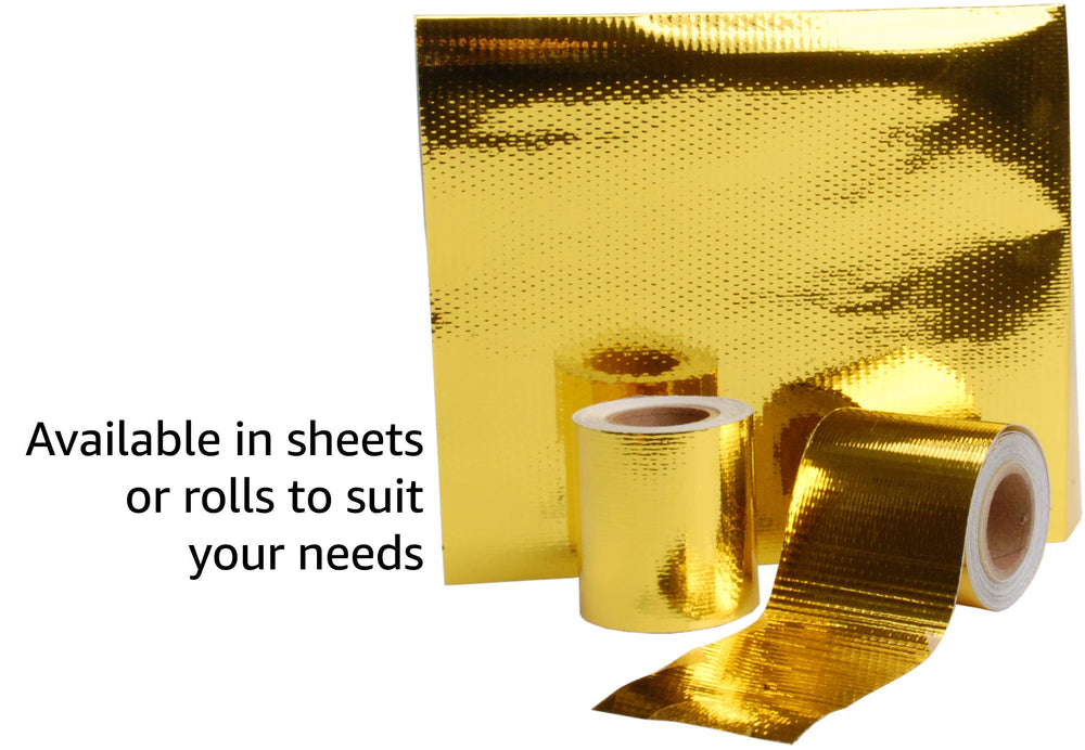 Design Engineering Reflect-A-Gold applied to firewall offering visible radiant heat shielding