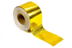 Design Engineering Reflect-A-Gold front roll showing label and compact size for easy application
