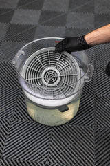 Detail Factory underside rubber feet preventing slip and holding filter steady