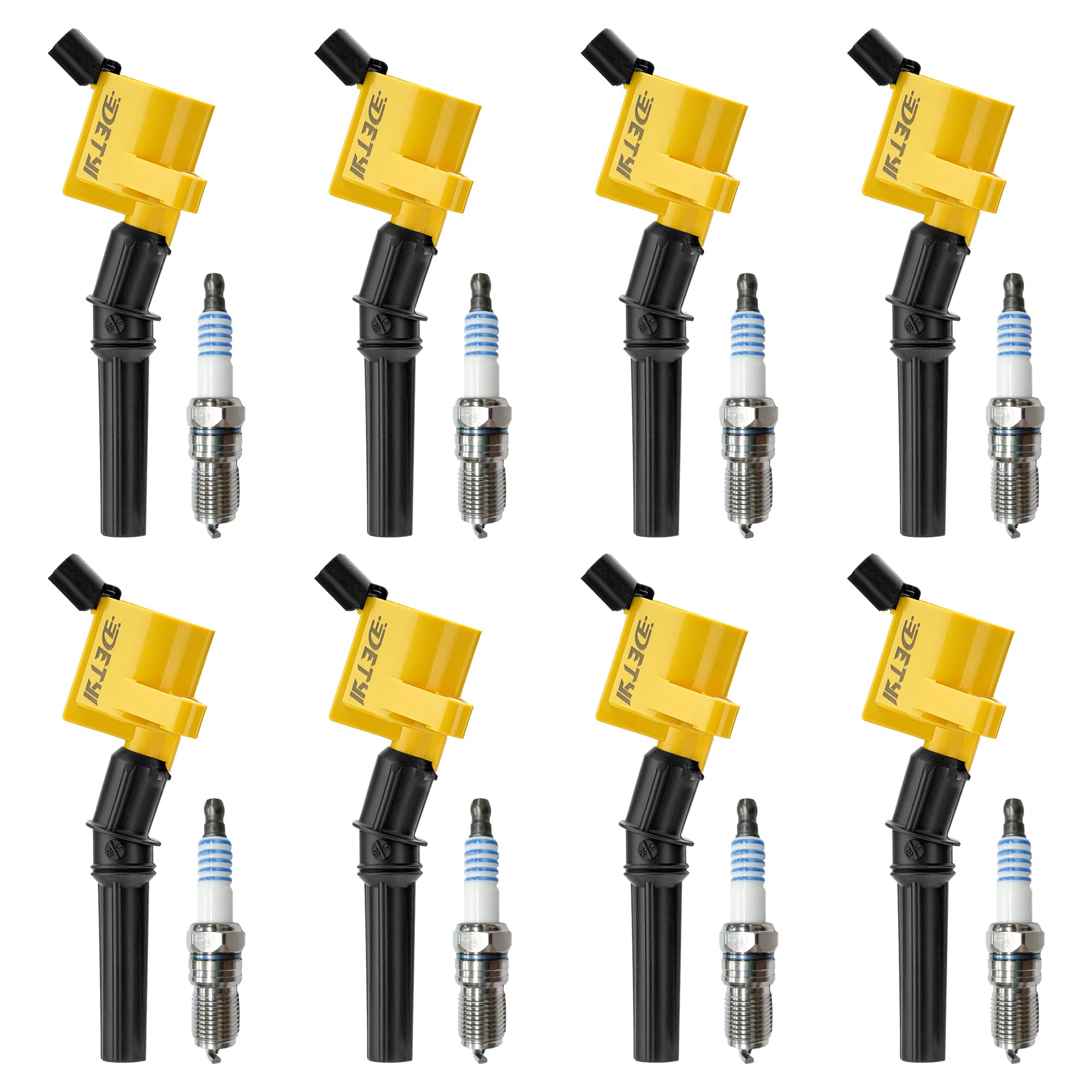 DETYI front packaging of DG508 and SP479 kit showing complete tune-up benefits