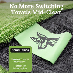 Devil Dog Microfiber edgeless detail protects paint from scratches