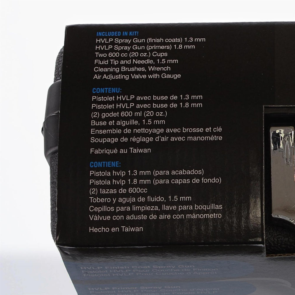DeVilbiss open carrying case organizing guns for safe transport and storage