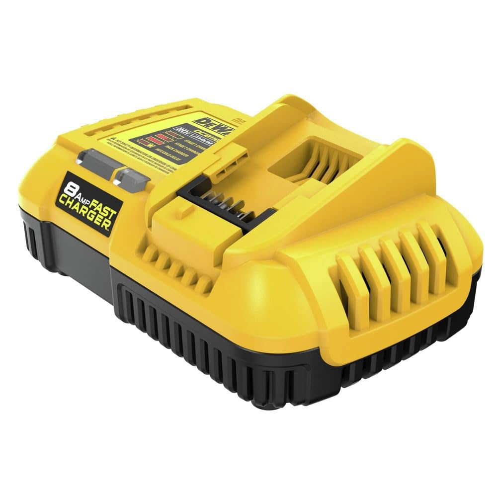 DEWALT fan vent detail highlighting cooling that preserves battery life