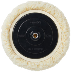 DEWALT rubber backing pad detail showing resilient construction and stable mount