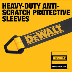 DEWALT 38-inch webbing texture detail, weather-resistant material for lasting durability