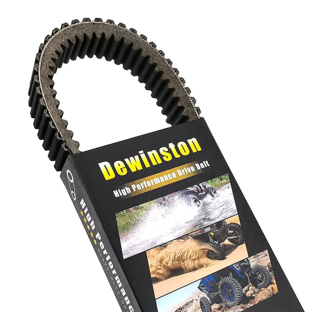Dewinston drive belt front packaging shows replacement and fit details for confidence