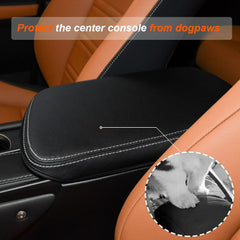 DEYTOP side profile illustrating snug fit and unobstructed console access