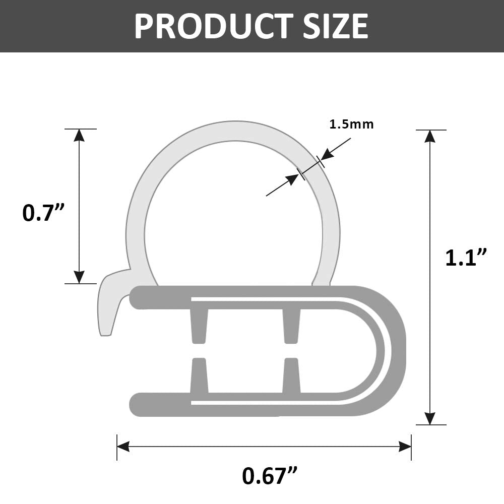 DGSL close-up of bulb profile showing flexible compression benefit