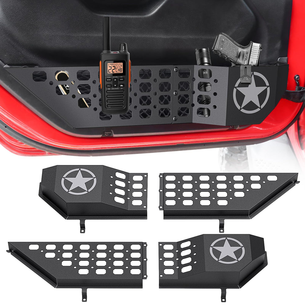 DIAMOOKY front door pocket installed on driver side, durable storage