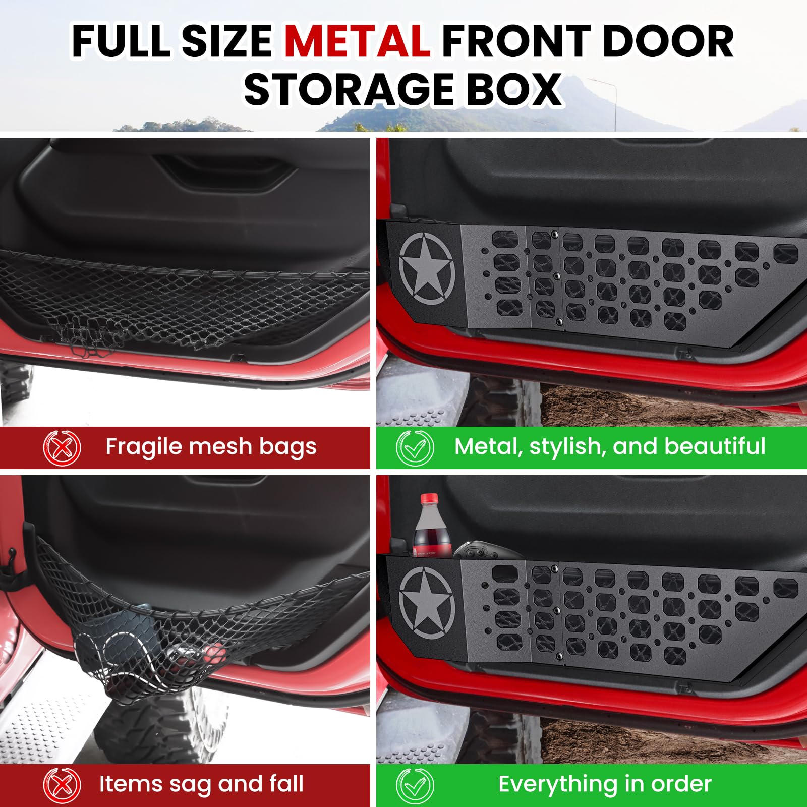 DIAMOOKY side profile illustrating pocket depth and secure hold