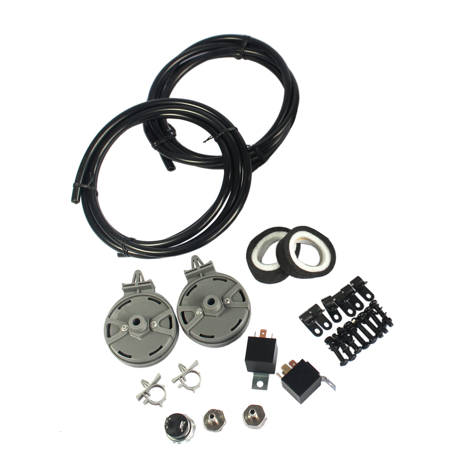 DICMIC used for roadside tire inflation showing portability and emergency readiness