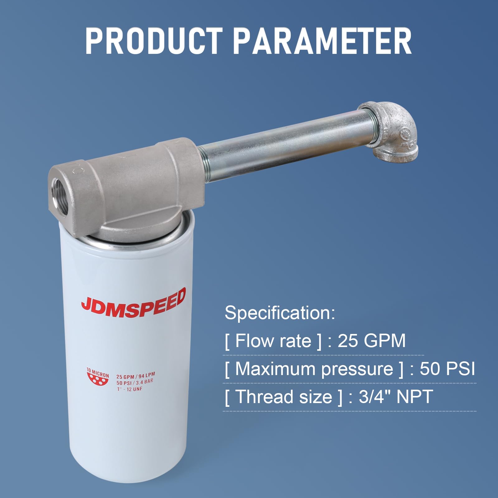 DICMIC 3/4 inch street elbow and 3/4x7 nipple detail for leak-free plumbing connections