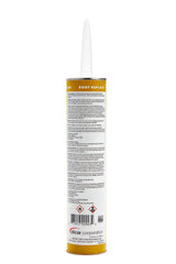 Dicor close-up of cured sealant bead texture showing flexible waterproof finish