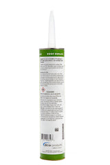 Dicor sealant cartridge angled ready for caulking gun use and easy application