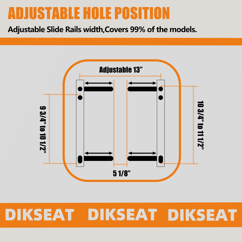 DIKSEAT side profile highlighting armrest and retractable belt safety