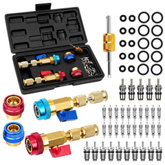 DikTalk front packaging showing full 60-piece kit and organized case for quick identification