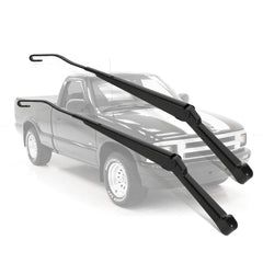 Dilomber front wiper arms packaging showing full kit and benefit of complete replacement