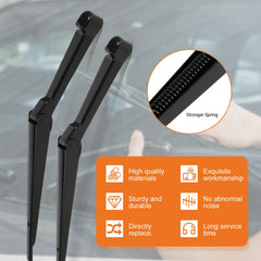 Dilomber wiper arm mount detail showing OEM-style pivot for accurate alignment